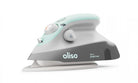 Oliso Mini Iron aqua compact ergonomic sewing and quilting iron with LED ProLight and ceramic soleplate