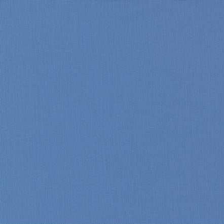 Bella Solids Betty's Blue 100% cotton fabric from Moda Fabrics in vibrant blue sold by the half yard