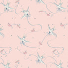 Mademoiselle Doves & Bows pastel floral fabric by Patty Basemi for Art Gallery Fabrics