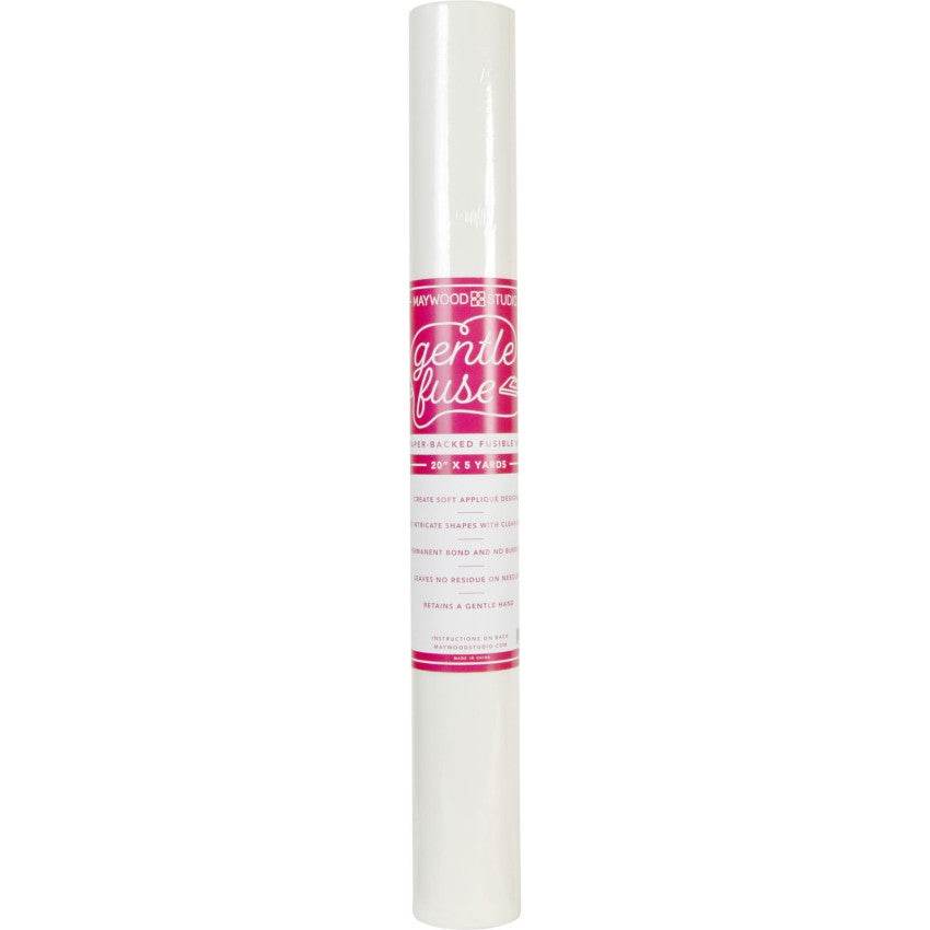 Gentle Fuse paper-backed fusible web roll 20 x 5 yards for soft appliqué designs