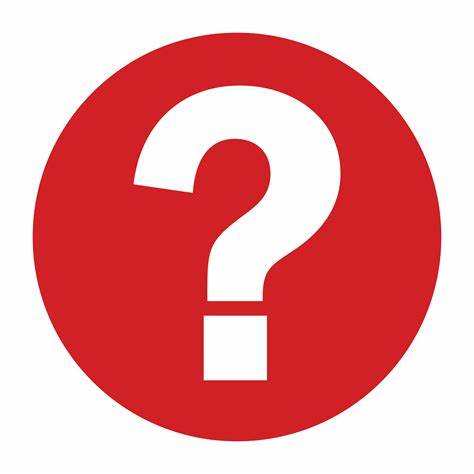 Red circle with white question mark representing miscellaneous additional shipping