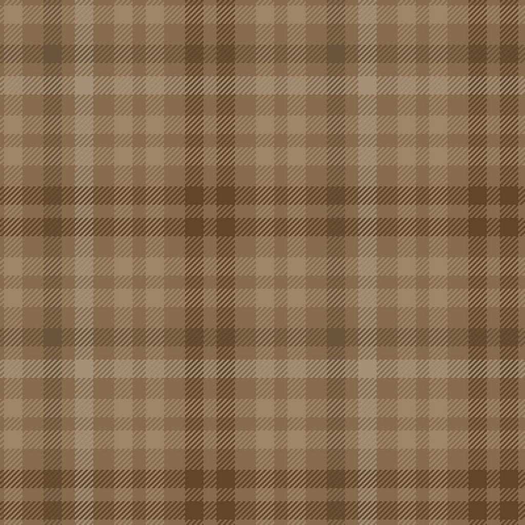 Primo Plaid Flannel Soft Tan Yarn-Dyed Fabric by Marcus Fabrics