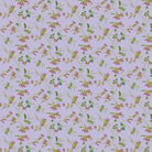 Vintage Cloth fabric by Sew Kind of Wonderful with small floral pattern on lavender background