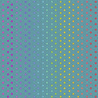 True Colors Hexy Rainbow geometric hexagon fabric in peacock colors by Tula Pink for quilting and crafts