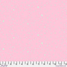 True Colors 2025 fabric by Tula Pink featuring mint celestial dots and stars on piglet pink background