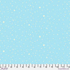 True Colors 2025 Space Sprinkles fabric with stars and moons on blue background by Tula Pink