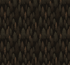 Pine Grove Trees Black fabric by Riley Blake Designs with scattered pinecone print on black background