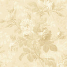 Kathleen's Story Wideback 108" Monotone Cream Floral Fabric by Chris Schulte for Marcus Fabrics