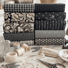 Fig Tree Color Bundles 10 half-yard fabric pieces in assorted colors