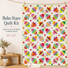 Boho Stars Quilt Kit featuring Lollie Jar by Jen Kingwell for Moda Fabrics Shooting Star Tempter Quilt Kit pre-order image
