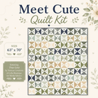 Sugar Cookie Quilt Kit featuring True Love fabric by Vanessa Goertzen, 63x70 inch quilt top and binding included