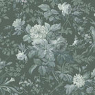 Kathleen's Story monotone floral ink fabric by Chris Schulte for Marcus Fabrics with delicate florals and paisley patterns