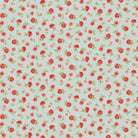 Kathleen's Story Florette Sky fabric with delicate florals and paisley by Chris Schulte for Marcus Fabrics