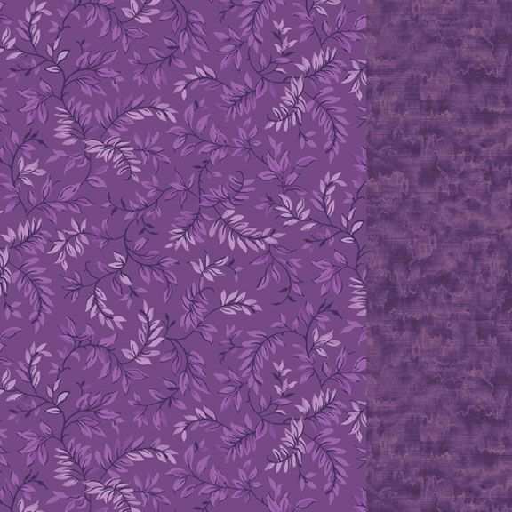 Patrick's Promise Strip-It 5 1/4" purple fabric by Chris Schulte for Marcus Fabrics, sold in half-yard increments