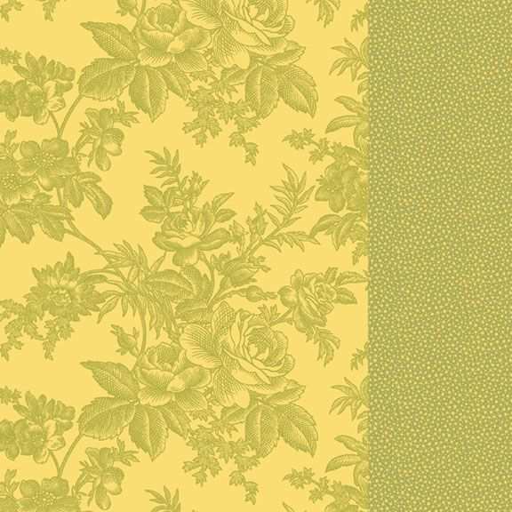 Patrick's Promise Strip-It 5 1/4" lime fabric by Chris Schulte for Marcus Fabrics, sold in 1/2 yard increments
