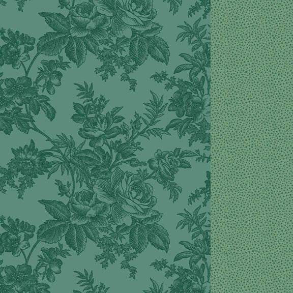 Patrick's Promise Strip-It 5 1/4" Jade fabric by Chris Schulte for Marcus Fabrics, sold in 1/2 yard increments