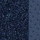 Patrick's Promise navy 5 1/4 inch fabric strip by Chris Schulte for Marcus Fabrics