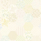 Patrick's Promise Honeycomb Vanilla fabric by Chris Schulte for Marcus Fabrics in warm, timeless quilt-inspired design
