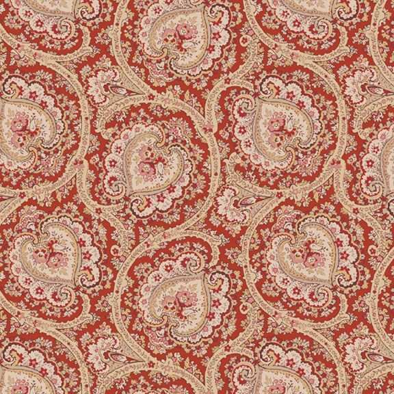 Love Letters Hearts Red fabric by Dawn Heese featuring heart motifs and vintage letter design