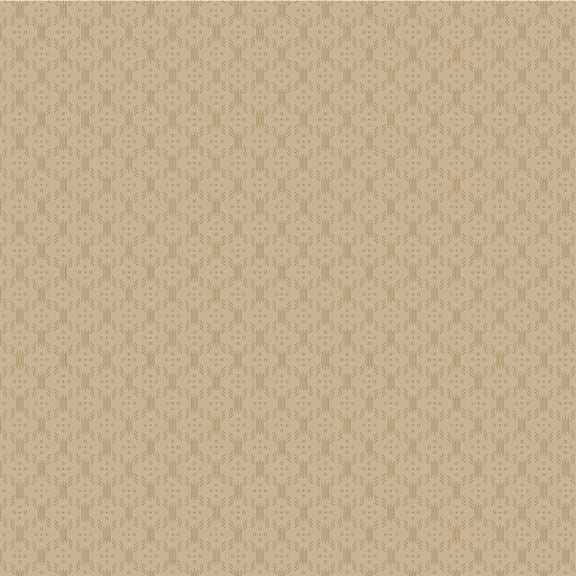 Yardley House Grid Beige cotton fabric with vintage floral and plaid design by Dolores Smith