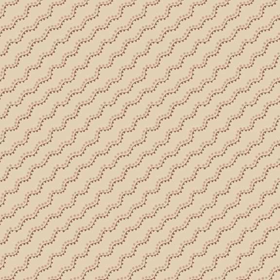 R541962D TAN Yardley House Ribbons tan fabric with pink floral bouquets, green foliage, and beige background by Dolores Smith for Marcus Fabrics