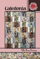PATTERN Caledonia RC286 quilt pattern by Pat Fryer with floral and geometric patchwork design