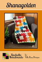 Shanagolden PATTERN Loomed leaf table runner by Rachelle Craig for Villa Rosa Designs
