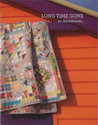 Long Time Gone Quilt Pattern by Jen Kingwell Designs vibrant scrappy patchwork sampler quilt