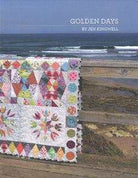 Golden Days Quilt Pattern showcasing 17 unique scrappy patchwork blocks by Jen Kingwell Designs