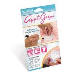Pack of over 70 AppliGrips from The Grace Company for non-slip fabric crafting and household use