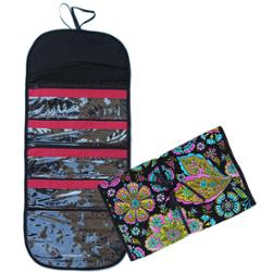 Karen Kay Buckley Perfect Thread Bag with multiple zippered pockets for thread organization
