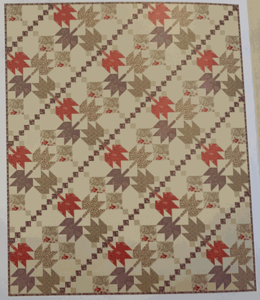 Rake 'Em Up Quilt Kit featuring Forest Glen fabric by Renee Nanneman, 62x70 inches, pre-order with pattern and fabrics included
