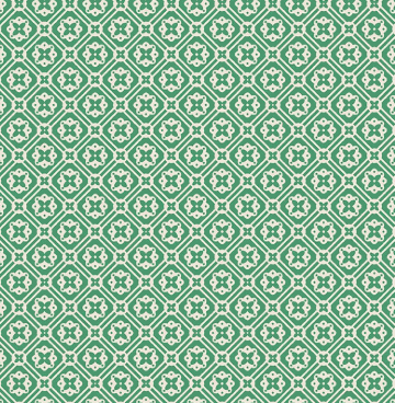 Farmer's Daughter Doily Alpine green vintage-inspired fabric pattern by Lori Holt