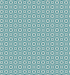 Farmer's Daughter Doily Raindrop fabric by Lori Holt with vintage farm-inspired pattern in teal and white