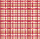 Farmer's Daughter Plaid Tea Rose fabric by Lori Holt for Riley Blake Designs with red and cream vintage plaid pattern