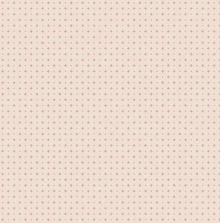 Farmer's Daughter Calico fabric in maple color with small vintage floral pattern by Lori Holt