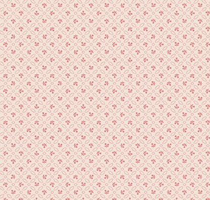 Farmer's Daughter fabric with cherry pattern on coral background by Lori Holt