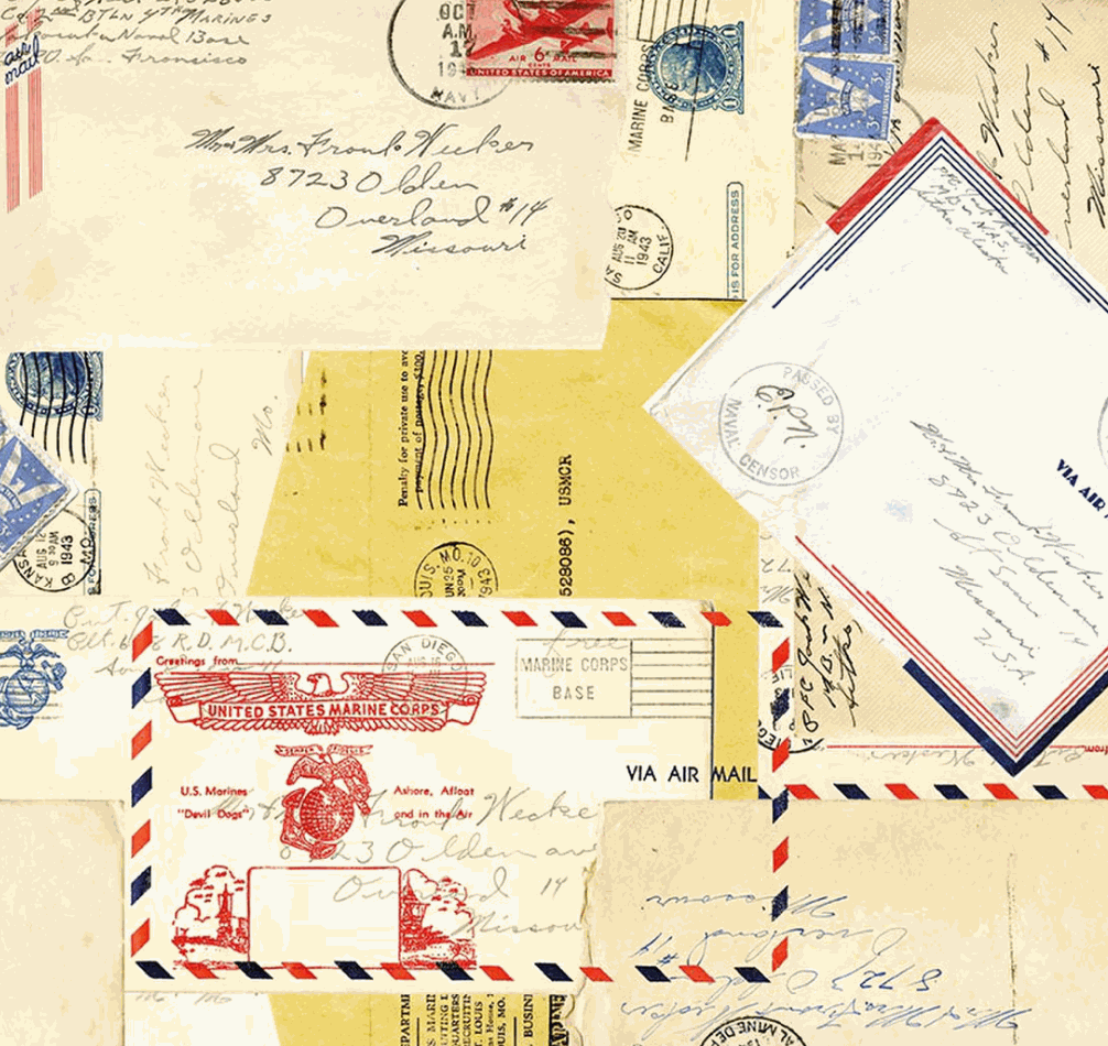 Sew America Posts Parchment fabric by J. Wecker Frisch with nostalgic Americana motifs and patriotic colors