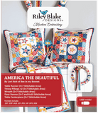 Machine Embroidery America the Beautiful USB file with in-the-hoop piecing and applique designs by Lori Holt