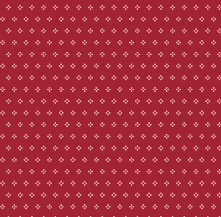 Berry & Sage Wildflowers fabric with eyelet cherry tart pattern by Lori Holt