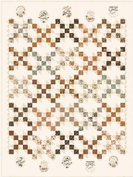 Wellspring Quilt Kit by Stephanie Sliwinski featuring Moda Fabrics 58x75 quilt top options pre-order