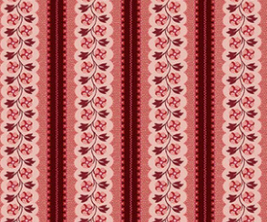 Lost Gardens of Heligan pink column stripe fabric by Michelle Yeo for Henry Glass & Co