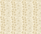 Floral stripe fabric in cream from Lost Gardens of Heligan collection by Michelle Yeo