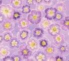 Delphinium by Janet Clare mauve floral fabric Auricula Florals 24650-17 sold in half-yard increments