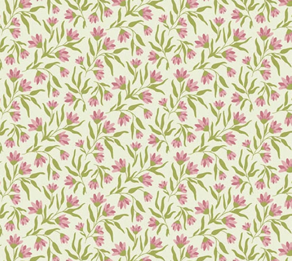 Rivermoore by Judy Jarvi Meadow Cream fabric A-10038-E sold in half yard increments