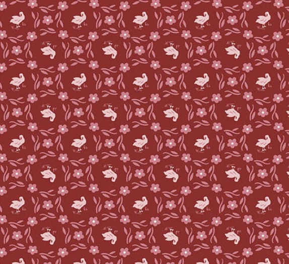 Rivermoore by Judy Jarvi Darling Duck Cocoa fabric from Andover sold in half-yard increments