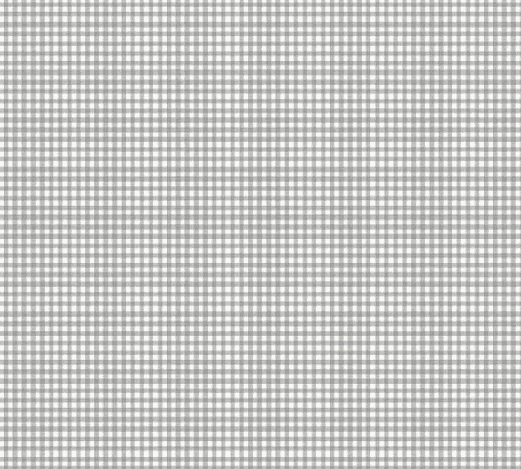 Little Ones by Makower UK Gingham Grey fabric sold in half-yard increments