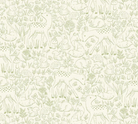 Little Ones by Makower UK Etched Green fabric sold in half-yard increments
