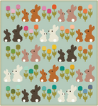 Cottontails Quilt Kit by Elizabeth Hartman featuring Scenery fabric collection and pattern for 68" x 74" quilt top
