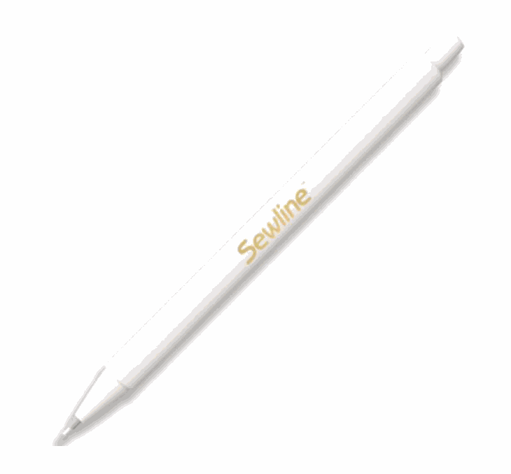 Sewline Fabric Pencil 1.4mm white mechanical tailor's pencil with ceramic lead